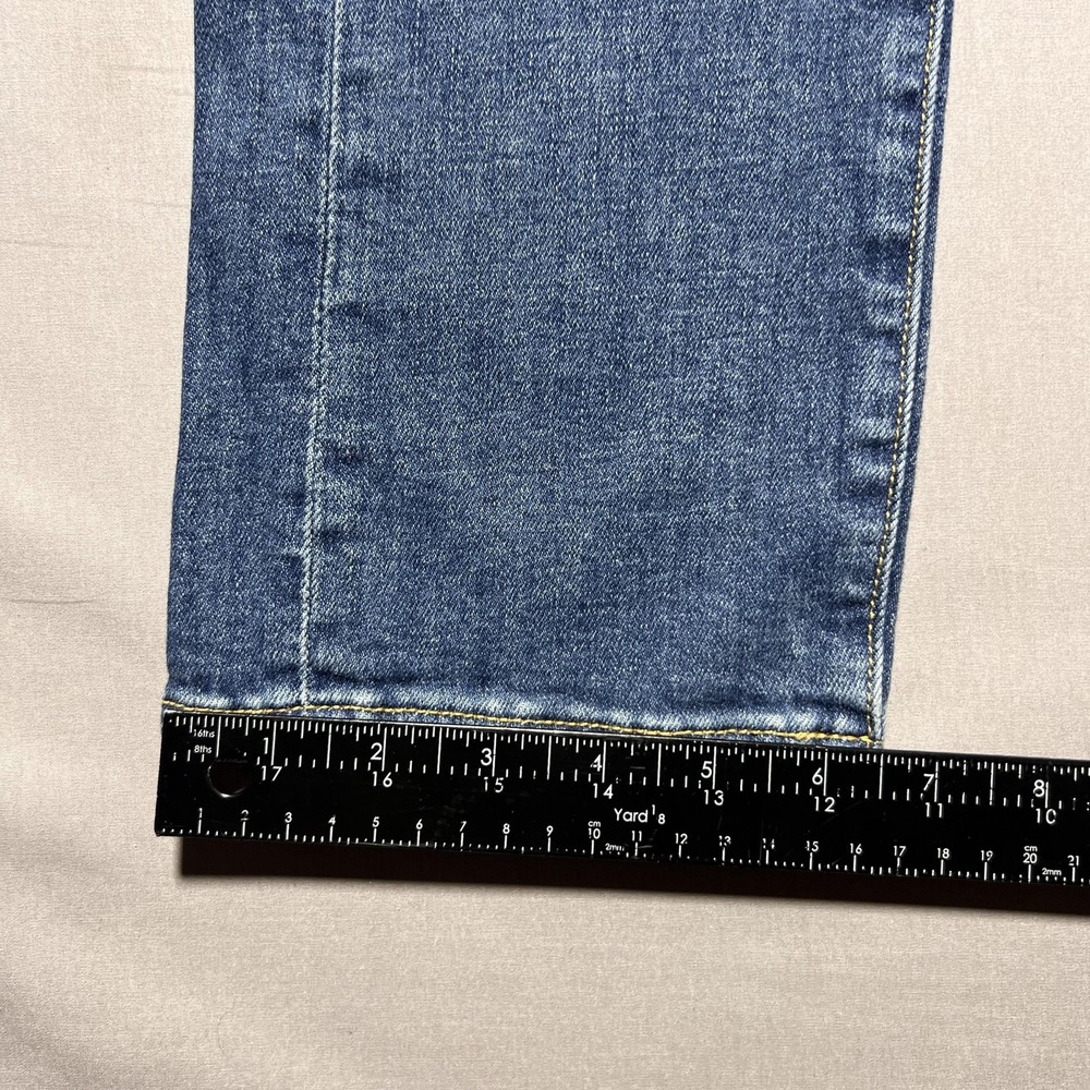 Pilcro Anthropologie The Letterpress Jeans Womens 28 Slim‎ Boyfriend Patchwork - Picture 16 of 16